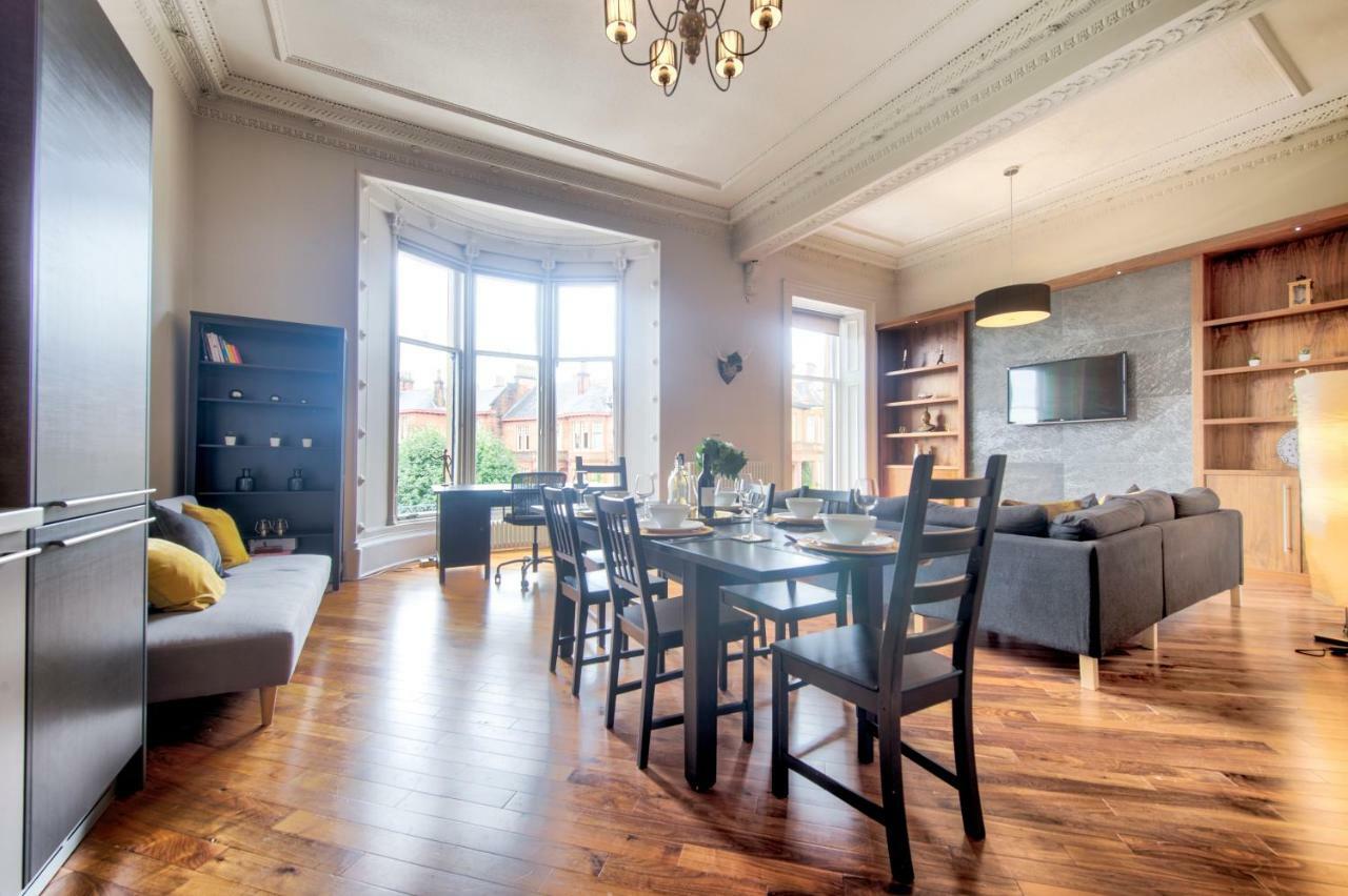 32 Victoria Crescent Road Apartment Glasgow Exterior foto