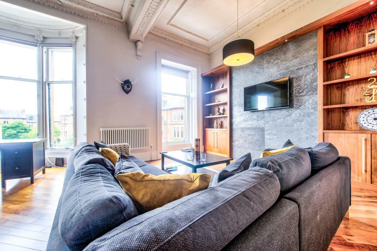 32 Victoria Crescent Road Apartment Glasgow Exterior foto